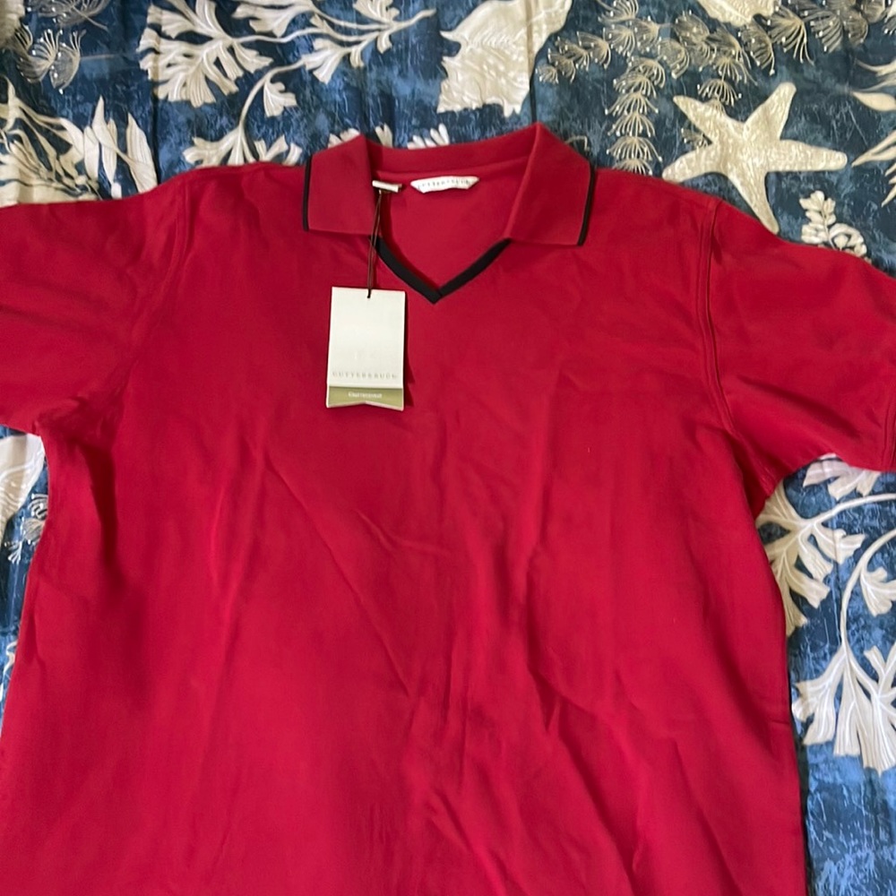 Women L Cutter & Buck golf shirt